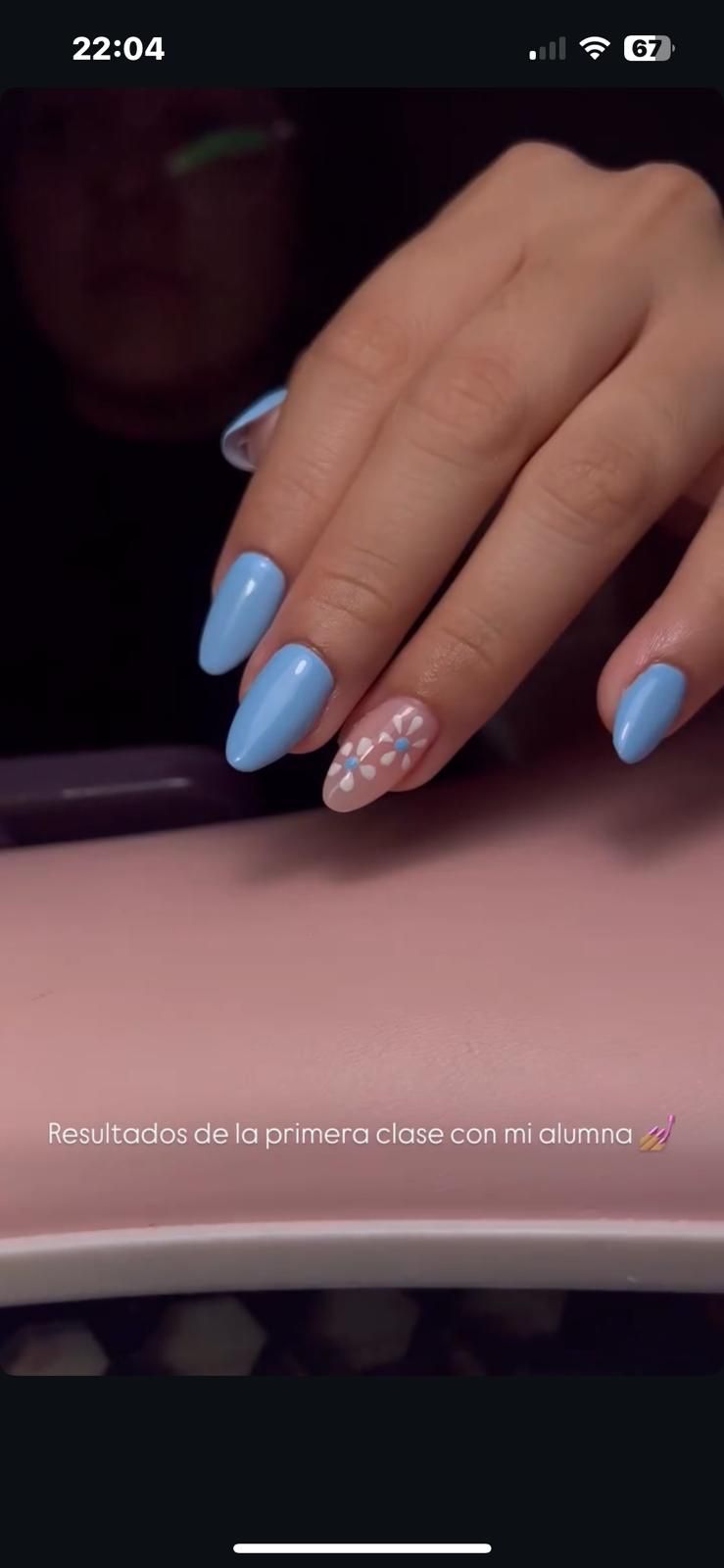 Retoque de extensiones de pestañas